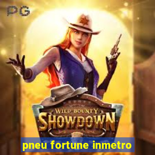 pneu fortune inmetro